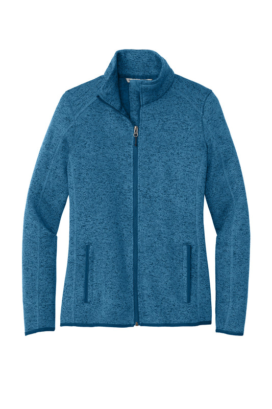 Port Authority® Women's Sweater Fleece Jacket - L232
