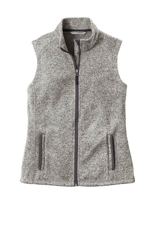 PORT AUTHORITY ® LADIES SWEATER FLEECE VEST L236